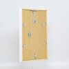 Efektní dřevěný rám profil 35 bílý 7x10 cm normální sklo + distanční rámeček
