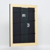 Efektní rám z masivního dřeva profil 30 černý 7x10 cm muzejní sklo
