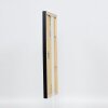 Efektní dřevěný rám profil 2070 normální sklo 7x10 cm černý