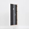 Efektní dřevěný rám profil 2070 normální sklo 7x10 cm bílý