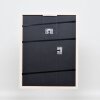 Efektní dřevěný rám profil 2070 muzejní sklo 7x10 cm bílý