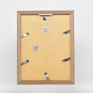 Efektní obrazový rám 2319 stříbrný vysoký lesk 7x10 cm muzejní sklo