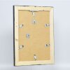 Efektní rám na obrazy z masivního dřeva 2240 černý 7x10 cm normální sklo