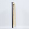 Efektní rám na obrazy z masivního dřeva 2240 černý 7x10 cm normální sklo