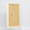 Efektní rám na obrazy z masivního dřeva 2240 bílý 7x10 cm akrylové sklo