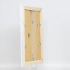 Efektní rám na obrazy z masivního dřeva 2240 bílý 7x10 cm akrylové sklo
