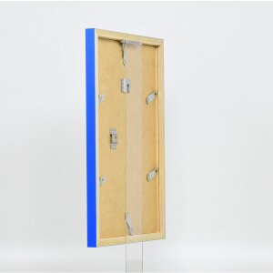 Dřevěný rám Top Cube 70x100 cm námořní antireflexní sklo