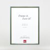 Efektní dřevěný rám profil 23 modrý 9x13 cm antireflexní sklo