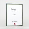 Efektní dřevěný rám profil 23 modrý 9x13 cm antireflexní sklo