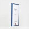 Efektní dřevěný rámový profil 35 modrý 9x13 cm antireflexní sklo