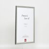 Efektní rám z masivního dřeva profil 25 modrý 9x13 cm čiré sklo