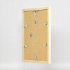 Efektní dřevěný rám Top N bílé antireflexní sklo 9x13 cm
