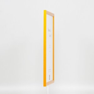 Efektní dřevěný rám profil 89 světle hnědý 9x13 cm akrylové sklo