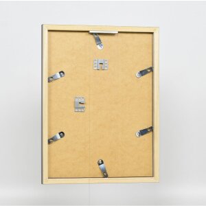 Dřevěný rám Top Cube 9x13 cm platinové muzejní sklo