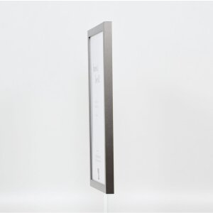 Dřevěný rám Top Cube 9x13 cm platinové muzejní sklo