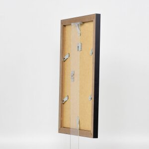 Efektní obrazový rám 2311 stříbrný vysoký lesk 9x13 cm antireflexní sklo