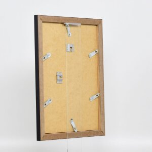 Efektní obrazový rám 2311 stříbrný vysoký lesk 9x13 cm antireflexní sklo