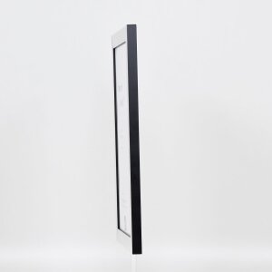 Efektní obrazový rám 2311 stříbrný vysoký lesk 9x13 cm antireflexní sklo