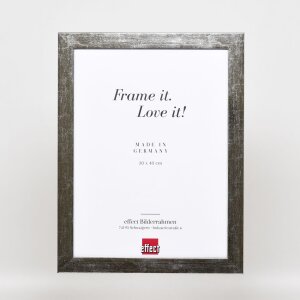 Efektní obrazový rám 2311 stříbrný vysoký lesk 9x13 cm antireflexní sklo
