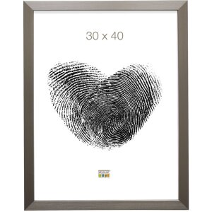 Plastový rám Deknudt S41VD1 stříbrné antireflexní sklo 10x15 cm až 40x50 cm