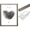 Plastový rám Deknudt S41VD1 stříbrné antireflexní sklo 10x15 cm až 40x50 cm
