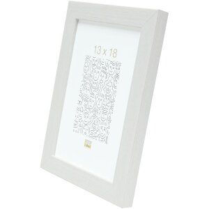 Plastový rám Deknudt S41VF1 bílé antireflexní sklo 10x15 cm až 40x50 cm