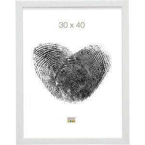 Plastový rám Deknudt S41VF1 bílé antireflexní sklo 10x15 cm až 40x50 cm