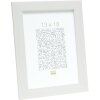Plastový rám Deknudt S41VF1 bílé antireflexní sklo 10x15 cm až 40x50 cm