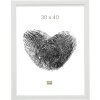 Plastový rám Deknudt S41VF1 bílé antireflexní sklo 10x15 cm až 40x50 cm