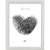 Dřevěný rám S42L se sklem Premium