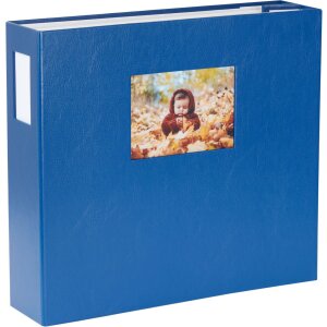 HNFD Fotoalbum LONA 34,5x33 cm modré 1000...