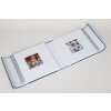 HNFD Fotoalbum LONA 34,5x33 cm modré 1000 fotografií 10x15 cm 168 bílých stran