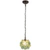 Závěsná lampa Tiffany modrá Ø 25x90 cm E14-max 1x40W 5LL-6094