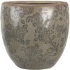 Květináč zelený Ø 20x19 cm 6CE1257L