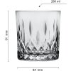 Sklenice na pití šedá Ø 8x9 cm - 280 ml 6GL3468