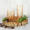 Sklenice na pití hnědá Ø 7x15 cm - 280 ml 6GL3469