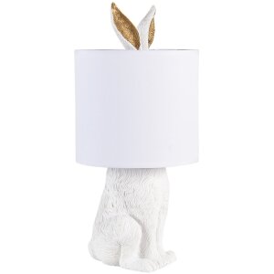 Clayre & Eef 6LMC0013W Stolní lampa Rabbit...