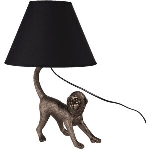 Stolní lampa hnědá 29x27x43 cm E27 6LMC0035