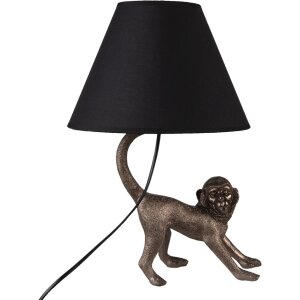 Stolní lampa hnědá 29x27x43 cm E27 6LMC0035