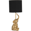 Stolní lampa zlatá Ø 20x46 cm E27-max 1x60W 6LMC0038