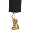 Stolní lampa zlatá Ø 20x46 cm E27-max 1x60W 6LMC0038