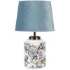 Stolní lampa modrá Ø 25x41 cm - E27 6LMC0040