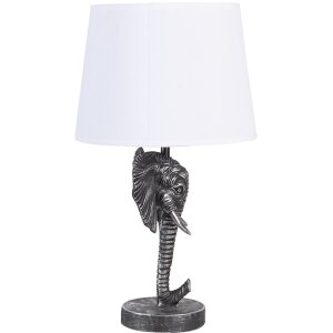 Stolní lampa slon černá 25x25x41 cm E27-max 1x60W 6LMC0052