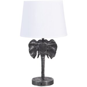 Stolní lampa slon černá 25x25x41 cm E27-max 1x60W 6LMC0052