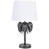 Stolní lampa slon černá 25x25x41 cm E27-max 1x60W 6LMC0052