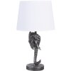 Stolní lampa slon černá 25x25x41 cm E27-max 1x60W 6LMC0052