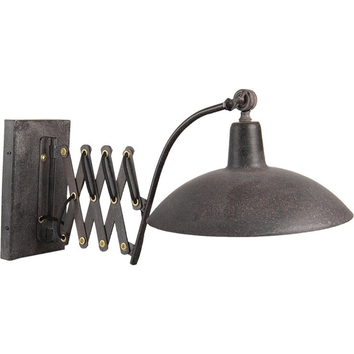 Nástěnné svítidlo černé 55x33x34 cm E27-max 1x60W 6LMP714