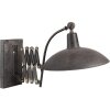 Nástěnné svítidlo černé 55x33x34 cm E27-max 1x60W 6LMP714