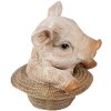 Dekorace prase pestrobarevné 13x12x14 cm 6PR3347