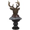 Clayre & Eef Dekorace Jelen vícebarevný 10x9x23 cm 6PR4611
